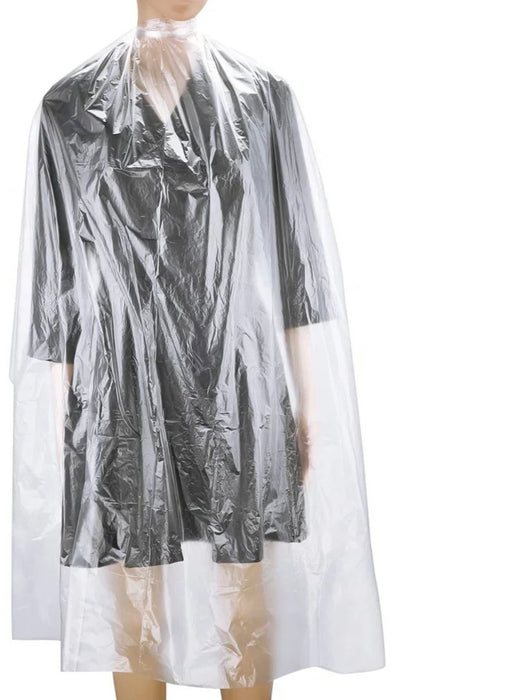 Transparent Disposable Capes XL Size