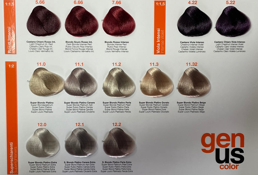 Genus Hair Color