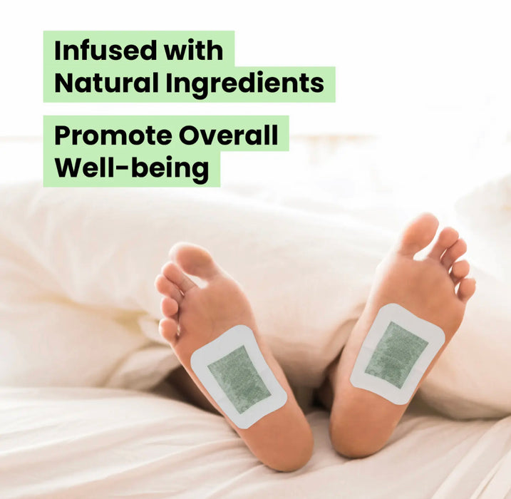 Lindo Detoxifying Foot Pads - Green Tea - 10pcs/Pk