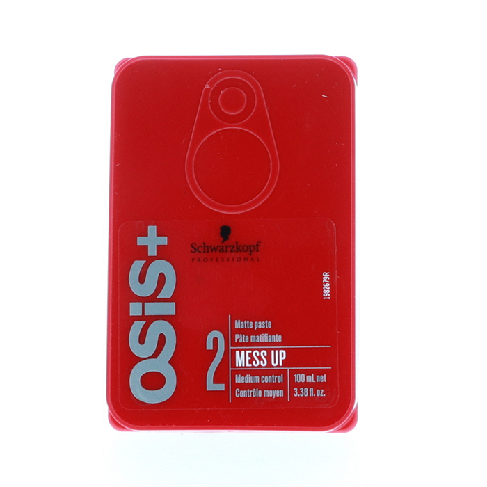 OSiS Mess Up Matte Gum Paste, 3.4 oz / 100 ml